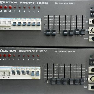 Electron Dimmer Pack E1550DC-6Channels-5000W